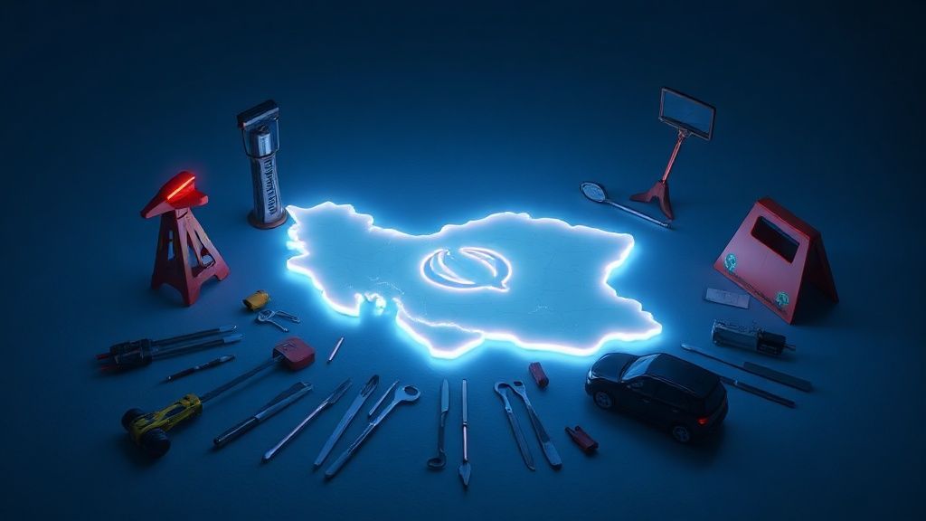 خدمات امداد جادهای در سراسر ایران